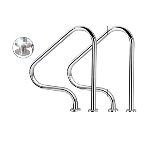 Leiter für Einbaupools, Schwimmbad Unterwasserleiter Treppensteigen Edelstahl Schwimmbad Rolltreppe Schwimmbad Leiter Schwimmbad Edelstahl Handlauf Pedalausrüstung(SP-3034) von MINING