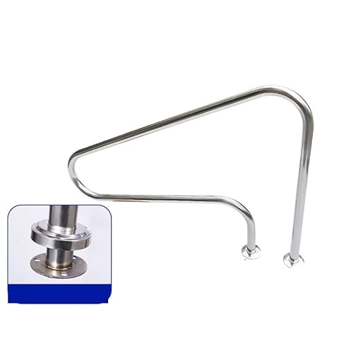 Leiter für Einbaupools, Schwimmbad Wasser Rolltreppe Schwimmbad Verdickte Wasserleiter Kletterausrüstung Veranstaltungsort Feste Rolltreppe Im Freien(SP-3002(1.5mm)) von MINING