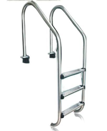 Leiter für Einbaupools, Schwimmbadrolltreppe Schwimmbadwasserleiter Handlauf Aus Edelstahl 304 316 Verdickte Leiter SL Unterwasserleiter(SL5) von MINING