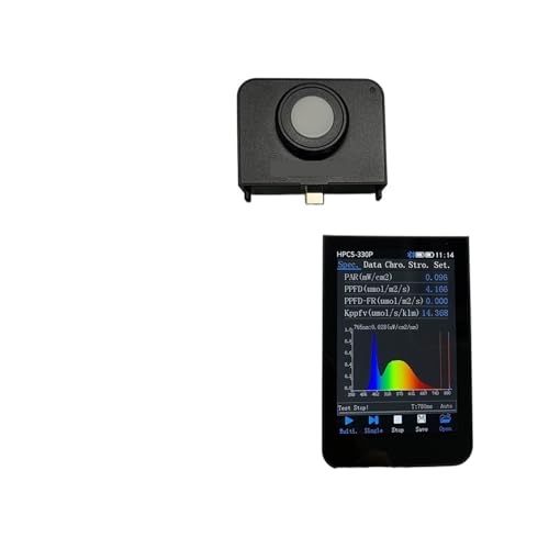 Lichtspektrummessgerät, HPCS310P HPCS330P Handheld-Spektrometer Unterstützt Telefon-App Und PC-Software(HPCS330P With screen) von MINING