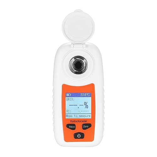 MINING Brix-Messgerät, LCD Digital Refraktometer Handheld Honig Refraktometer ATC Zucker Prozent Tester Konzentration Detektor MINING Brix-Messgerät, LCD Digital Refraktometer Handheld Honig Refraktometer ATC Zucker Prozent Tester Konzentration Detektor von MINING