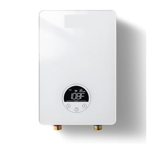 MINING Durchlauferhitzer, Durchlauferhitzer Elektrisch, Durchlauferhitzer Unter Der Spüle, Selbstmodulierende Technologie, Weißer Elektroheizer Mit Geringem Verbrauch(White) von MINING