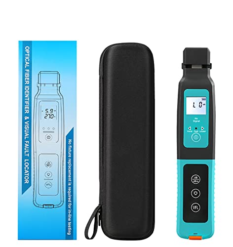 MINING Fasertester, AUA-40. Faseroptikkennung Live Fibre Optical Identifier mit eingebautem 10 MW Visual Fault Locator 800-1700nm Sm mm,Multifunktion von MINING