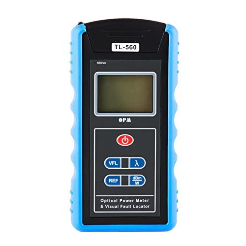 MINING Fasertester, Alles in einer Maschine TL560 VFL. Optisches Leistungsmessgerät (optischer Leistungszähler + 1 MW visueller Fehlerlokator),Multifunktion von MINING
