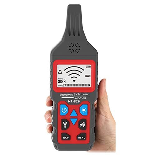 MINING Fasertester, Draht Tracker Portable Wire Tracker Praktische Telefonleitungen Locator Underground Drähte Detektor Professionelle Kabelfinder NF-826,Multifunktion MINING Fasertester, Draht Tracker Portable Wire Tracker Praktische Telefonleitungen Locator Underground Drähte Detektor Professionelle Kabelfinder NF-826,Multifunktion von MINING