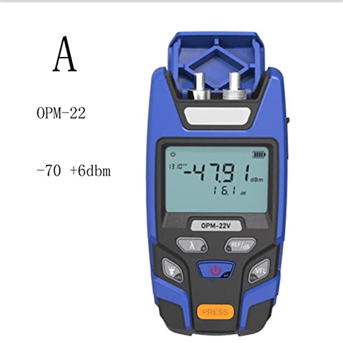 MINING Fasertester, Mini 4 in 1 Multifunktionsfaser optischer Leistungsmessgerät Ftth. Optischer Faser-Tester Opm Sichtfehler-Locator-Netzwerkkabel-Test VfL.,Multifunktion(OPM-22 A) von MINING