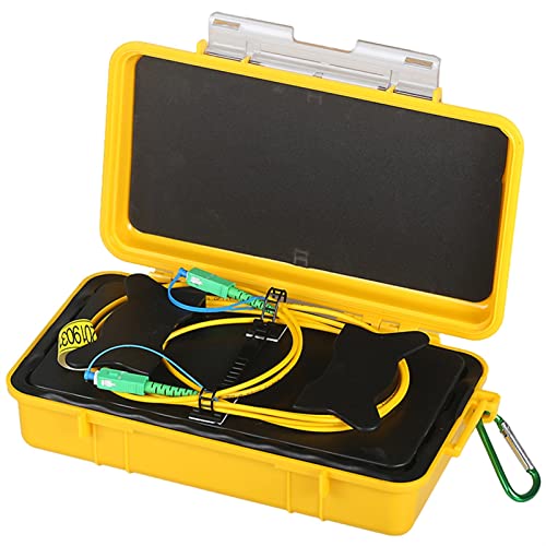 MINING Fasertester, SC/APC-SC/APC OTDR Dead Zone Eliminator, Faserringe 500m Faseroptik Otdr. Launchkabel-Feld 1km 2km Single-Modus 1310 / 1550nm,Multifunktion(2000M) von MINING