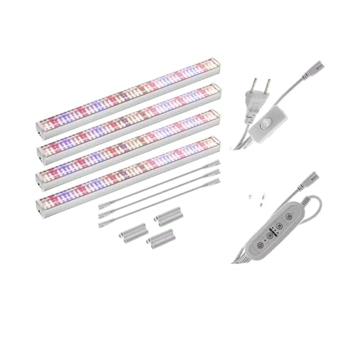 Pflanzenlampen, 1/2/4/6PCS Voll-LED-Wachstumslichter for wächshauspflanzen, müse, Blumen, Fülllicht, erdlose Anbaulampen(Sunshine-4PCs) von MINING