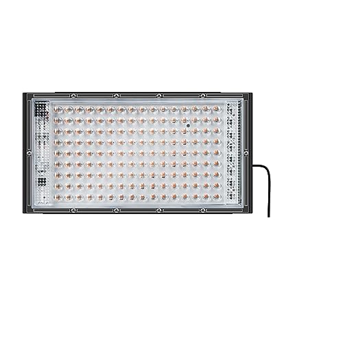 Pflanzenlampen, 200W LED-Wachstumslicht, Phyto-Lampe, Vollspektrum-Glühbirne, Hydrokultur-Lampe, Gewächshaus, Blumensamen-Wachstumszelt(200W With Plug) von MINING