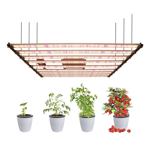 Pflanzenlampen, 240 W 320 W 480 W 600 W LM301H EVO V5 LED-Wachstumslichtleiste, Wachstumszelt-Komplettset ein-/ausschalten(240W) von MINING