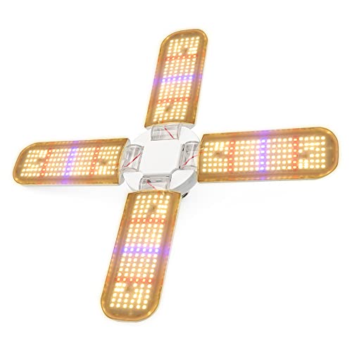 Pflanzenlampen, 300W 200W 150W Voll-LED-Wachstumslicht, warmweiße Wachstumslampe for Zimmerpflanzen Hydrokultur-wächshaus-müseblüte(200W) von MINING