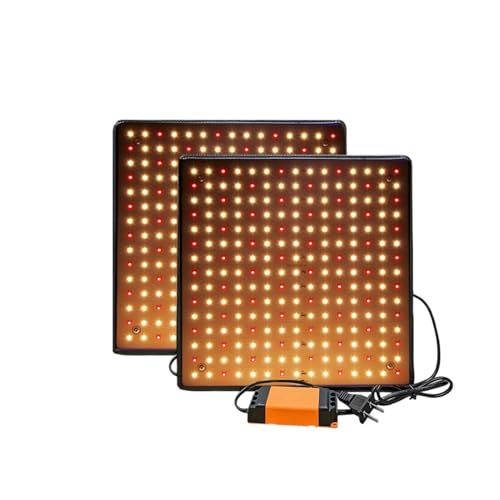 Pflanzenlampen, 3500K Wachsen Zelt Lampe 1000W LED Wachsen Licht Panel Phyto Lampe for Pflanzen Volle Led-leuchten for Innen Wachsen Blumen Pflanzen(2pcs warm white) von MINING