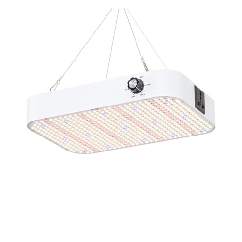 Pflanzenlampen, Dimmbares LED-Wachstumslicht, 1000 W, Wachstumszeltlicht, UV-IR inklusive, Voll-Pflanzenzuchtlampen for Zimmerpflanzen, leiser einbauter Ventilator von MINING