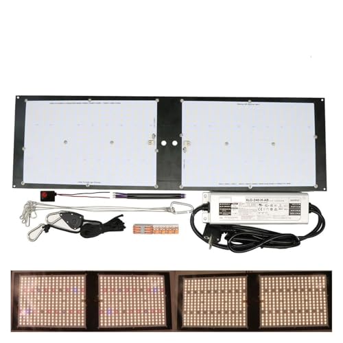 Pflanzenlampen, Dimmbares LED-Wachstumslicht UV IR Tech LED-Platine LM301H V2 120W 240W 320W 480W(4000K Mix 660nm,PLUG_150W) von MINING