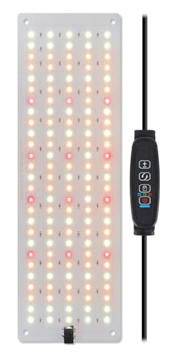 Pflanzenlampen, Grow Light Board, Voll-Lampenpanel for Zimmerpflanzen, 135 LEDs mit automatischem Ein-/Aus-Timer 4/8/12 Stunden, 10 dimmbare Stufen(1 Pack) von MINING