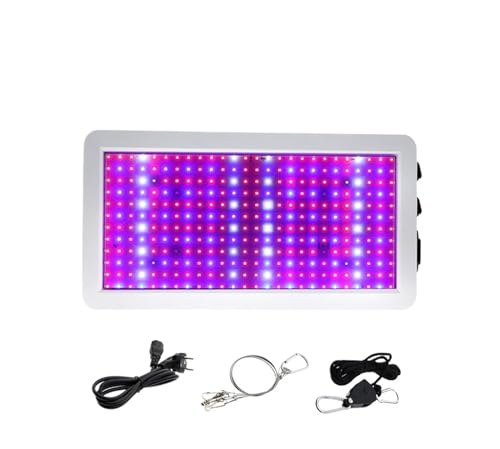 Pflanzenlampen, LED-Wachstumslicht, 1000 W, wasserdichte Phytolampe, Voll-2-Modus-Schalter, Veg Bloom Zimmerpflanzen-Wachstumslampe for wächshaus(45W) von MINING