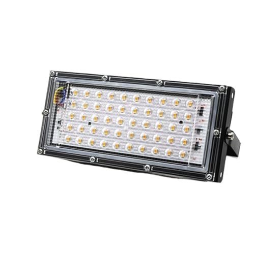 Pflanzenlampen, LED-Wachstumslicht, Phyto-Lampe, AC 50 W, LED-Voll-Flutlicht, for Innen- und Außenbereich, wächshauspflanze, Hydrokultur-Pflanzenstrahler(Grow Light) von MINING