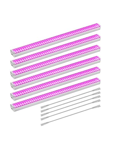 Pflanzenlampen, LED-Wachstumslicht 25 W(With timer,Pink 25 X 6) von MINING