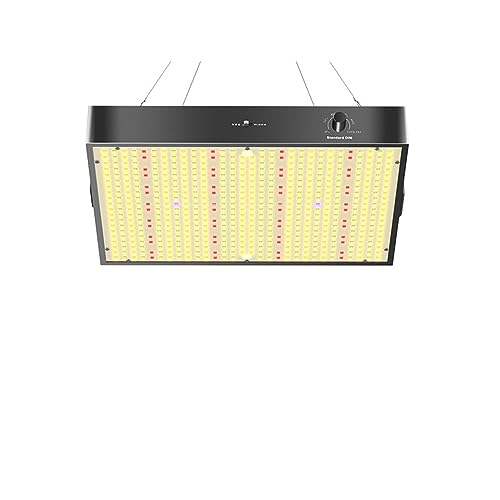 Pflanzenlampen, LED-Wachstumslicht for Zimmerpflanzen, Vollspektrum-Wachstumslampen, 0–10 V Dimmung, Daisy-Chain-Funktion, leiser Lüfter, VEG- und Bloom-Modus(PB2000) von MINING