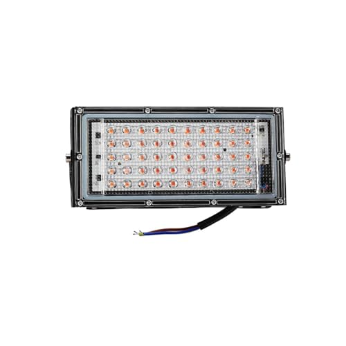 Pflanzenlampen, LED-Wachstumslichter, AC 50 W, LED-Voll-Phytolampen for Pflanzensamen, Hydrokultur, wächshaus, Heimpflanzen, Wachstum, Phytolampe(01ZGD 50W No Plug) von MINING