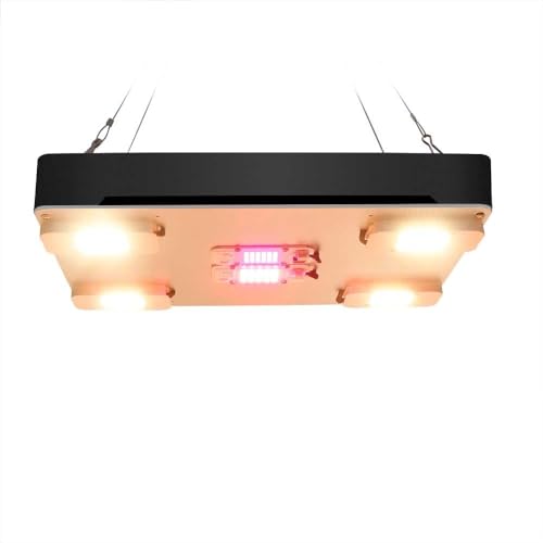 Pflanzenlampen, LM283B+ LED Grow Light 600W 1000W Voll-Phytolampe for Zimmerpflanzen, Wachstumszelt, Hydrokultur, Gewächshaus(3500K 660 UV,900W) von MINING
