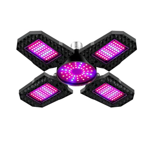 Pflanzenlampen, Pflanzen-LED-Wachstumslicht, Voll-Phytolampe, Indoor-Blumensamen-Hydrokultur-Anbaulampe for wächshaus-müse-Wachstumszelt(200W-180leds) von MINING