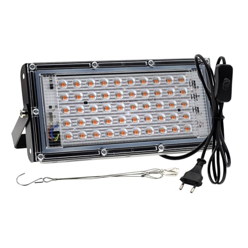Pflanzenlampen, Voll-LED-Wachstumslicht, Phyto-Lampe, AC 50 W, 100 W, 200 W, for wächshaus-Hydrokultur-Pflanzenwachstumsbeleuchtung(300W) von MINING