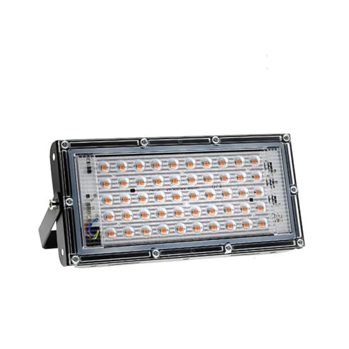 Pflanzenlampen, Voll-LED-Wachstumslicht, Phyto-Lampe, AC 50 W, 100 W, 200 W, for wächshaus-Hydrokultur-Pflanzenwachstumsbeleuchtung(50W no plug) von MINING