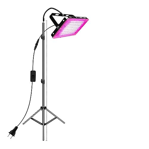 Pflanzenlampen, Vollspektrum-LED-Phytolampe, Zimmerpflanzen, Wachstumslichter, Sämlinge, Blumengewächshauszelte, Hydrokultur-LED-Anbau-Wachstumslicht(100W-150CM TRIPOD_1) von MINING