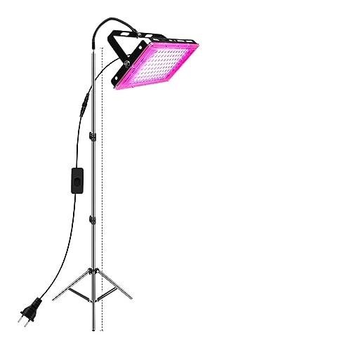 Pflanzenlampen, Vollspektrum-LED-Phytolampe, Zimmerpflanzen, Wachstumslichter, Sämlinge, Blumengewächshauszelte, Hydrokultur-LED-Anbau-Wachstumslicht(100W-210CM TRIPOD_1) von MINING