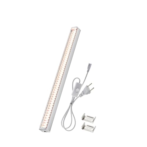 Pflanzenlampen, Wachsen Licht 100V-265V Voll LED Bar Licht for Pflanzen 53cm Phyto Lampe Mit Anschluss Draht Sonnenschein 4000K 380-780nm(4000k-1pc) von MINING