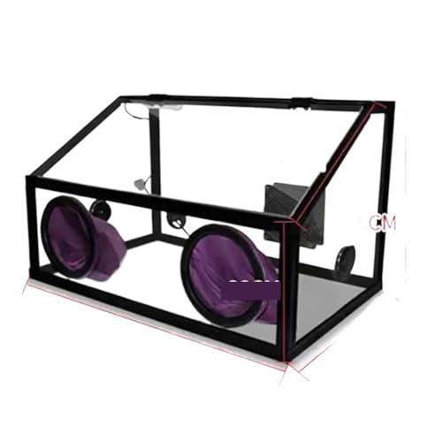 Polierstaubbehälter, 30 W transparente box aus Acryl, Poliermaschine, elektrischer Schleiftisch, Schleifscheibenmaschine, Jade-Bienenwachs-Schnitzabdeckung(Dust box and fan) von MINING