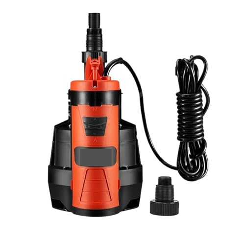 Poolpumpe, 1H P 3700GPHSump Pumpe TaucH Pumpe Sauber/Schmutzwasserpumpe Mit Automatischem Schwimmerschalter for Pool Teich Garten,Hohe Leistung von MINING