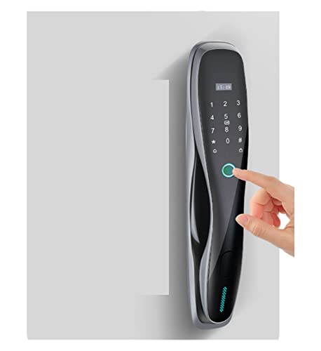 Smart Lock, Hotelzimmer Tuya Knob Security Lock System Aluminium Türschloss für die Haustür(24-240mm Gold) von MINING