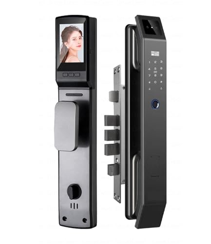 Smart Lock, Intelligentes Schloss mit Kamera, 3D-Erkennung, elektronisches Türschloss mit visueller Türklingel for die Videoüberwachung für die Haustür Smart Lock, Intelligentes Schloss mit Kamera, 3D-Erkennung, elektronisches Türschloss mit visueller Türklingel for die Videoüberwachung für die Haustür von MINING