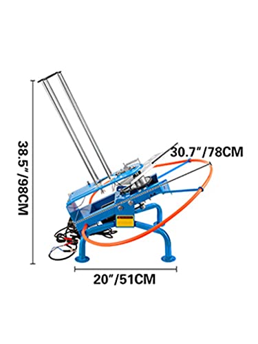 Tonpaarungsturmwerfer 50 Tonkapazität Automatisch Maschine Premium Material Safer Stift und Ring Skeet Electronic Trapwerwerwerfer,Stabilere Arbeitsplätze(Without wheels) von MINING