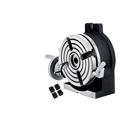 Vertical & Horizontal Rotary Table 10 0MM 150MM 200MM HV4 HV6 HV8 Working Table Tilting 360 For Milling Drilling Machine,Stabilere Arbeitsplätze(200MM 4-Slot) von MINING