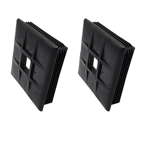 Wohnmobil-Dachlüftung, Camper Trailer RV 2 Pack Stoßstange Abdeckung Ablauf Rohr Abdeckung Starke 4 Zoll Platz Stoßstange Stecker,Hält das Wohnmobil kühl(2pcs) von MINING