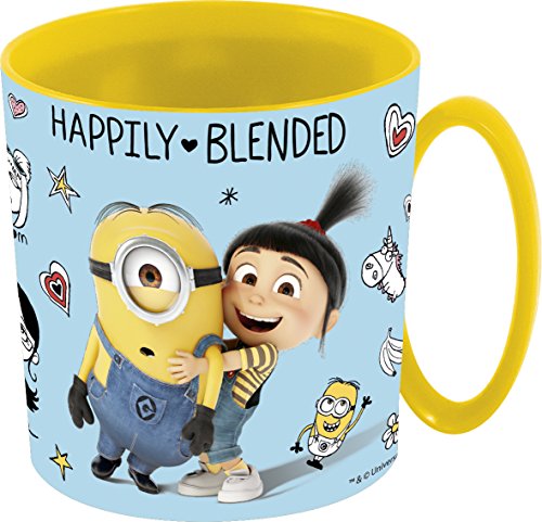 MINIONS 2158; Mikrowellenbecher 350 ml; Produkt aus Kunststoff; BPA-frei. von MINIONS