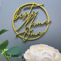Muttertag Geschenk, Beste Mama Oma, Wunschfarbe von MINIPING