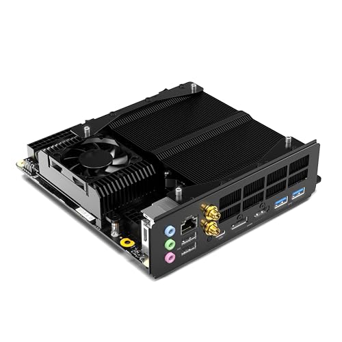 MINIS FORUM AR900i Motherboard,Intel Core i9-13900HX CPU Onboard,24C/32T,BIS zu 5.4 GHz,Intel UHD-Grafik,PCIe 5.0 x16-Steckplatz,4× PCIe4.0 SSD, DDR5, HDMI/DP/USB-C, RJ45 2,5 G, USB 3.2 Gen 2×3 von MINIS FORUM