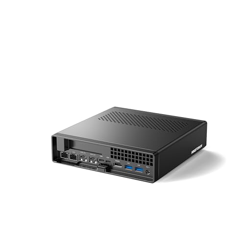 MINIS FORUM MS-01 Mini PC, Core i9-12900H Prozessor mit 14 Kernen/20 Threads bis zu 5,0 GHz, 32GB DDR5/1TB M.2 2280 NVME SSD, Mini-Desktop-Computer, HDMI/2 x USB4, 2x10G× SFP+, 2.5GRJ45x2 MINIS FORUM MS-01 Mini PC, Core i9-12900H Prozessor mit 14 Kernen/20 Threads bis zu 5,0 GHz, 32GB DDR5/1TB M.2 2280 NVME SSD, Mini-Desktop-Computer, HDMI/2 x USB4, 2x10G× SFP+, 2.5GRJ45x2 von MINIS FORUM