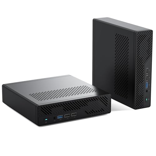 MINIS FORUM MS-01 Mini PC - Intel Core i9-12900H (vPro Enterprise) | Dual 10Gbps SFP+ & Dual 2.5G RJ45 | 2× USB4 | HDMI | PCIe 4.0 x16 Slot | 3× M.2 2280/22110 | Kompatibel SSD U.2 | ohne RAM/SSD von MINIS FORUM