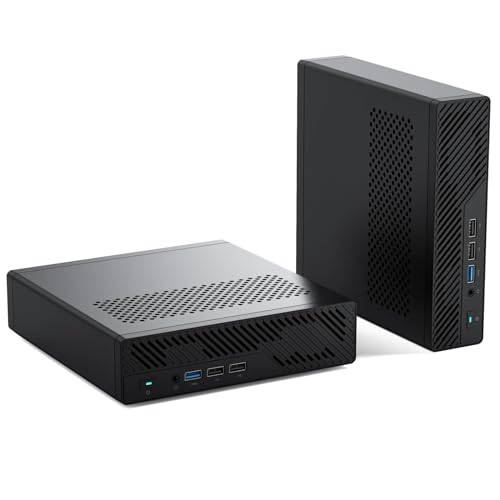 MINIS FORUM MS-01 Mini Workstation Intel Core i9-12900H (vPro Enterprise) Mini PC,2X 10Gbps SFP+/2X 2.5G RJ45/2x USB4/HDIM/1x PCIe4.0x16 slot/3x M.2 2280/22110/U.2 SSD,Pas de RAM/SSD von MINIS FORUM