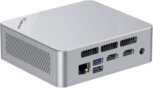 MINIS FORUM Mini PC UN150P, Intel Twin Lake N150, 16GB DDR4 256GB M.2 2280 PCIe/SATA SSD + 2.5" SATA + TF Solt, USB3.2 (PD&DP), 2x HDMI, WiFi6, 2.5G RJ45 von MINIS FORUM