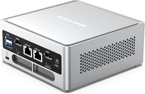MINIS FORUM NAB6 Lite Mini PC, Core i5-12600H 12-Core/16-Thread-Prozessor bis zu 4,5 GHz, Iris XE Grafikkarte, 32 GB DDR4/512 GB PCIe 4.0 SSD, 2X HDMI/2x USB-C/2x RJ45 2,5-GHz-LAN MINIS FORUM NAB6 Lite Mini PC, Core i5-12600H 12-Core/16-Thread-Prozessor bis zu 4,5 GHz, Iris XE Grafikkarte, 32 GB DDR4/512 GB PCIe 4.0 SSD, 2X HDMI/2x USB-C/2x RJ45 2,5-GHz-LAN von MINIS FORUM