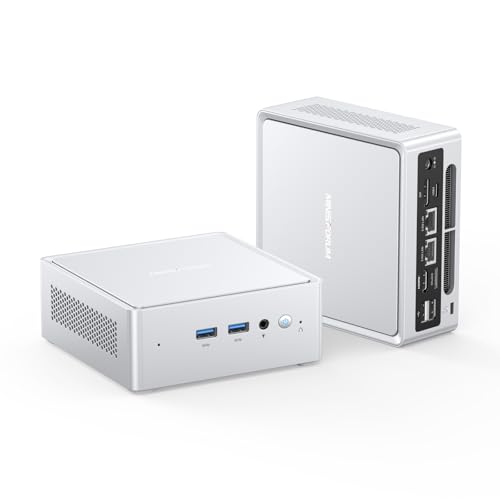 MINIS FORUM NAB8 Plus Mini-PC, Intel Core i7-12800H (14C/20T, bis zu 4,8 GHz), 16 GB DDR4 RAM 1 TB M.2 SSD, HDMI/DP / USB4, USBA x 4, 2,5G LAN, Wi-Fi6e / BT5.3,Oculink Support von MINIS FORUM
