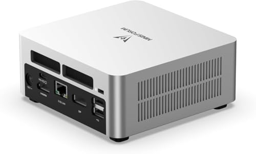 MINIS FORUM UN1250 Mini PC - Intel Core i5-1250P (12 Kerne / 16 Threads) ,32 GB DDR4, 512 GB PCIe 4.0 SSD | HDMI 2.0, USB-C, DisplayPort 1.4 | 2.5G RJ45 LAN | Auto Power on von MINIS FORUM