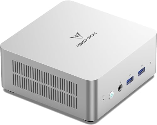 MINIS FORUM UN1290 Mini-PC, Intel Core i9 12900HK, 14 Core/20 Thread Desktop-PC, HDMI 2.0/USB-C/DP 1.4, 2,5 G RJ45 LAN, 5 USB-Anschlüsse, Wi-Fi 6,Kein RAM/SSD MINIS FORUM UN1290 Mini-PC, Intel Core i9 12900HK, 14 Core/20 Thread Desktop-PC, HDMI 2.0/USB-C/DP 1.4, 2,5 G RJ45 LAN, 5 USB-Anschlüsse, Wi-Fi 6,Kein RAM/SSD von MINIS FORUM