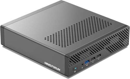 MINISFORUM MS-01 Mini Workstation Intel Core i9-12900H, 32 GB DDR5 1 TB SSD Mini PC, 2 x 10 Gbps SFP+/2 x 2,5 G RJ45/2 x USB4/HDIM/1 x PCIe4.0x16 Slot/ 3 x M.2 2280/22110/U.2 Slot/3 x M.2 MINISFORUM MS-01 Mini Workstation Intel Core i9-12900H, 32 GB DDR5 1 TB SSD Mini PC, 2 x 10 Gbps SFP+/2 x 2,5 G RJ45/2 x USB4/HDIM/1 x PCIe4.0x16 Slot/ 3 x M.2 2280/22110/U.2 Slot/3 x M.2 von MINIS FORUM